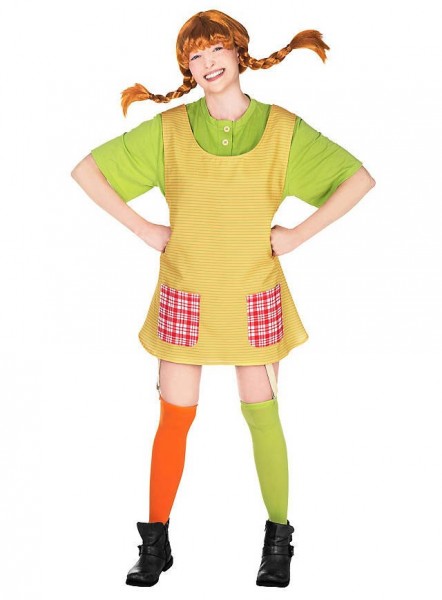 Pippi Langstrømpe kostume til kvinder