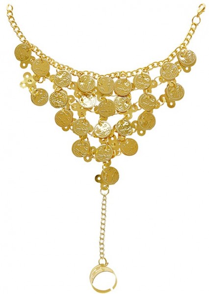 Oriental hand jewelry gold