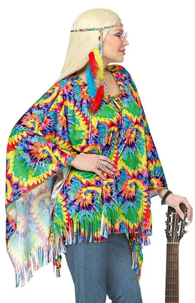 70er Jahre Hippie Poncho für Damen 4