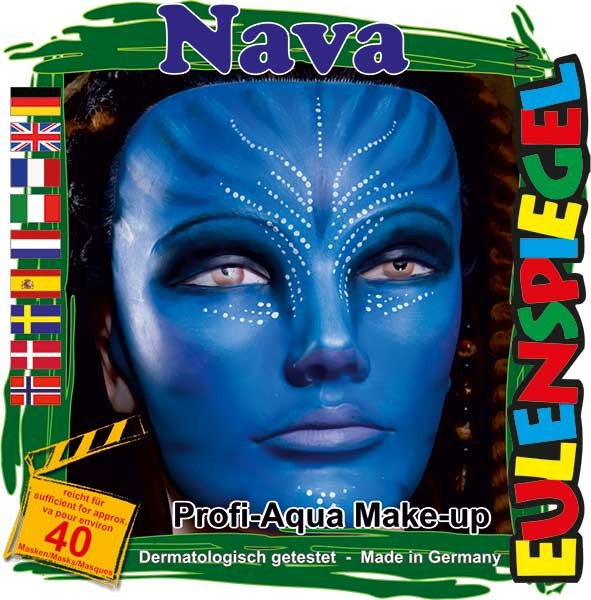 Avatar stil makeup sæt