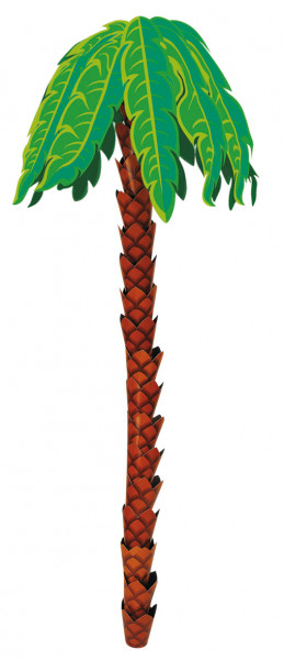 Decoración colgante palmeras 3D 2,4mx 81cm