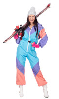Retro ski suit for women