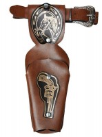 Cowboy pistol holster belt for kids