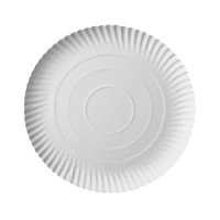 Preview: 50 deep FSC plate Scarlatti white 24cm