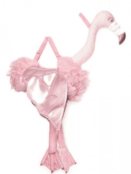 Flamingo rider child costume 2
