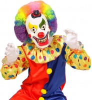 Vista previa: Máscara de látex infantil Killer Clown Paul