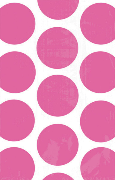 10 torebek upominkowych w formie bufetu w kolorze różowym