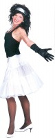 Preview: White tulle skirt 80s for women