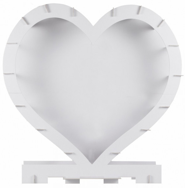 Big Heart inflatable balloon stand