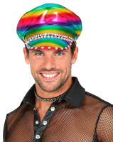 Oversigt: Rainbow rocker hat