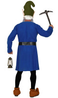 Preview: Dwarf costume for adults in blue