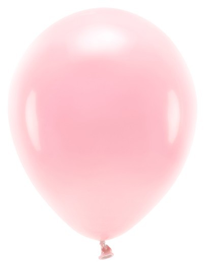 100 ballons éco pastel rose pâle 26cm