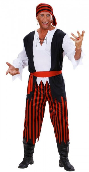 Disfraz de pirata Pepe para hombre 2