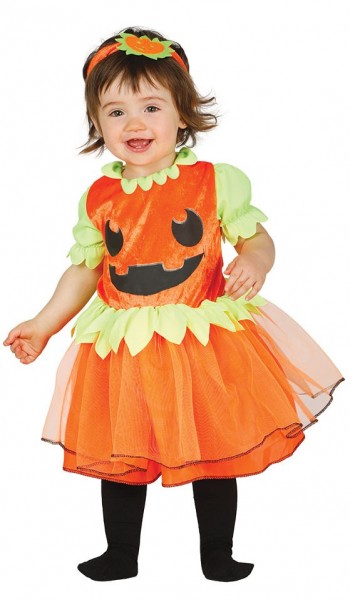 Pumpkin princess costume for girls
