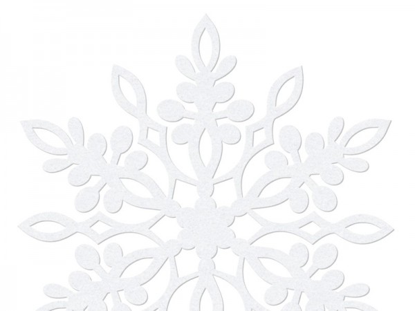 10 paper snowflakes Lane 9cm 2