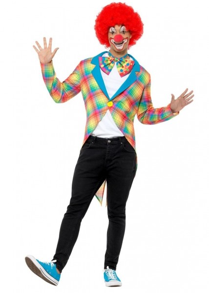 Colorful clown tailcoat