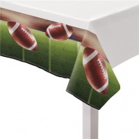 American football wipe clean tablecloth