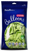 Aperçu: 100 ballons métalliques Partystar mai vert 30cm