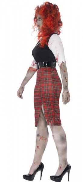 Zala Zombie Schulmädchen Kostüm 3