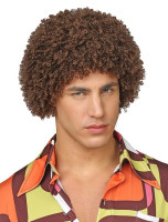 Preview: Brown Afro wig Robby
