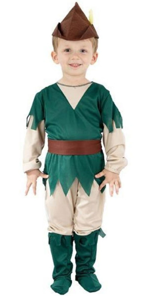 Mini forest thief child costume