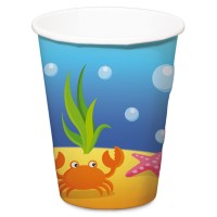 4 cups cute mermaid 350ml