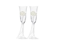 Preview: Wine glasses with flower