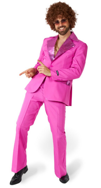 OppoSuits Disco Anzug Pink