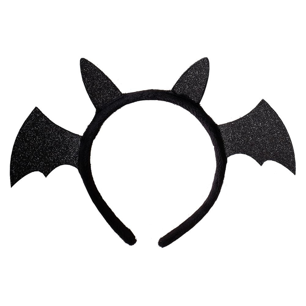 Bristol Novelty Haarreif Mit Fledermaus-Fühlern & Pailletten – Perfekt Für Halloween-Kostüme