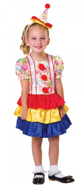 Clown meisje kostuum