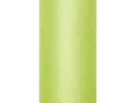 Preview: Tulle fabric Luna light green 20m x 8cm