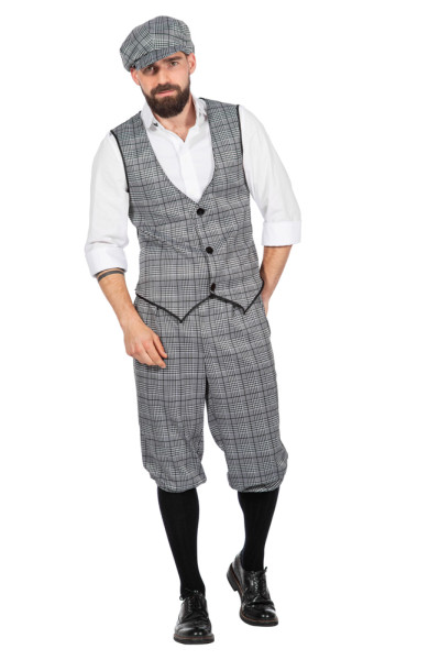 20s outfit costume for men checkered