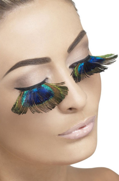 Noble peacock eyelashes