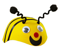 Śliczna czapka pszczół