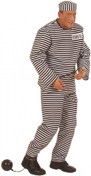 Costume pour homme de prison