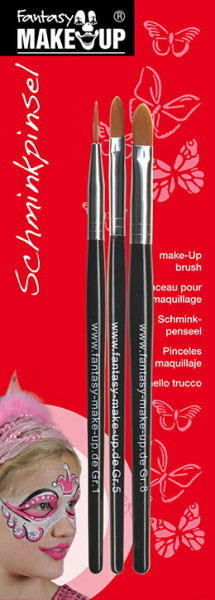 3-part make-up brush
