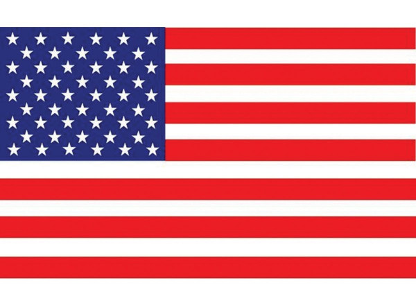 Flaga fanów USA 90 x 150 cm