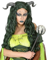 Forest creatures wig with horns for women