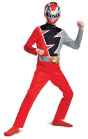 Red Power Ranger Dino Fury kids costume