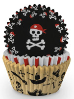 75 Piraten Crew Muffinformen