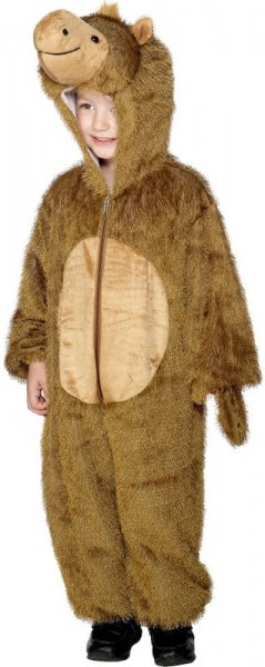 Costume per bambini Keanu in cammello peluche