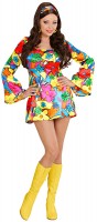 Preview: Short flowery hippie costume