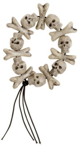 Crânes de bracelet d'horreur Halloween