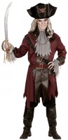 Oversigt: Uhyggelig pirat Captain Mortio kostume