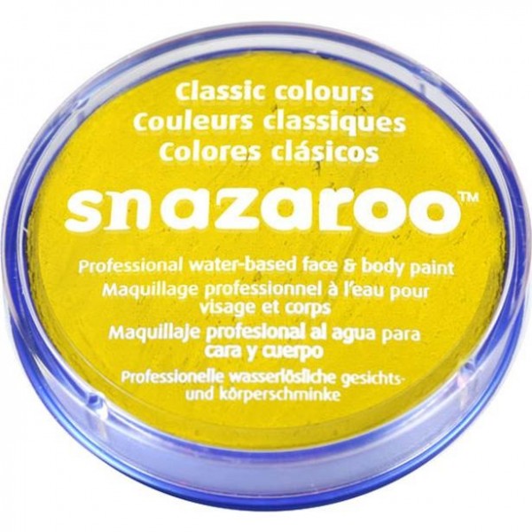 Yellow carnival make-up Snazaroo 18ml