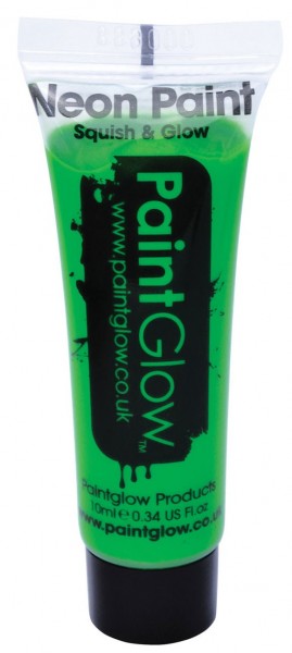 UV Glow Effect Neon Face & Body Paint Grön 10ml