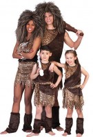 Preview: Stoneage caveman child costume