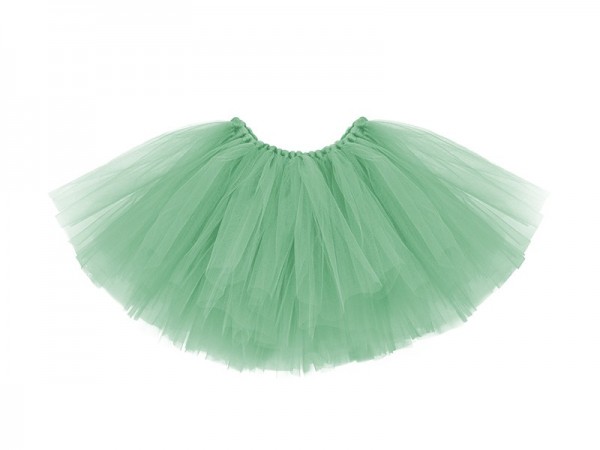 Nice tutu mint with dotted bow 2