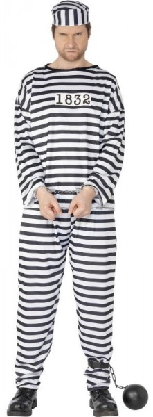 Marty striped convict costume