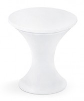 Vorschau: Tischhusse Weiß 60 cm